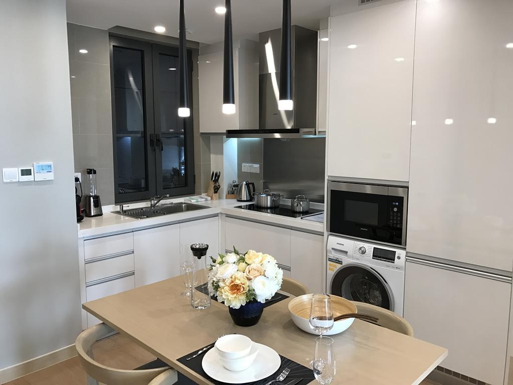 One Sunland Serviced Suites Managed By Lanson Place Шанхай Номер фото
