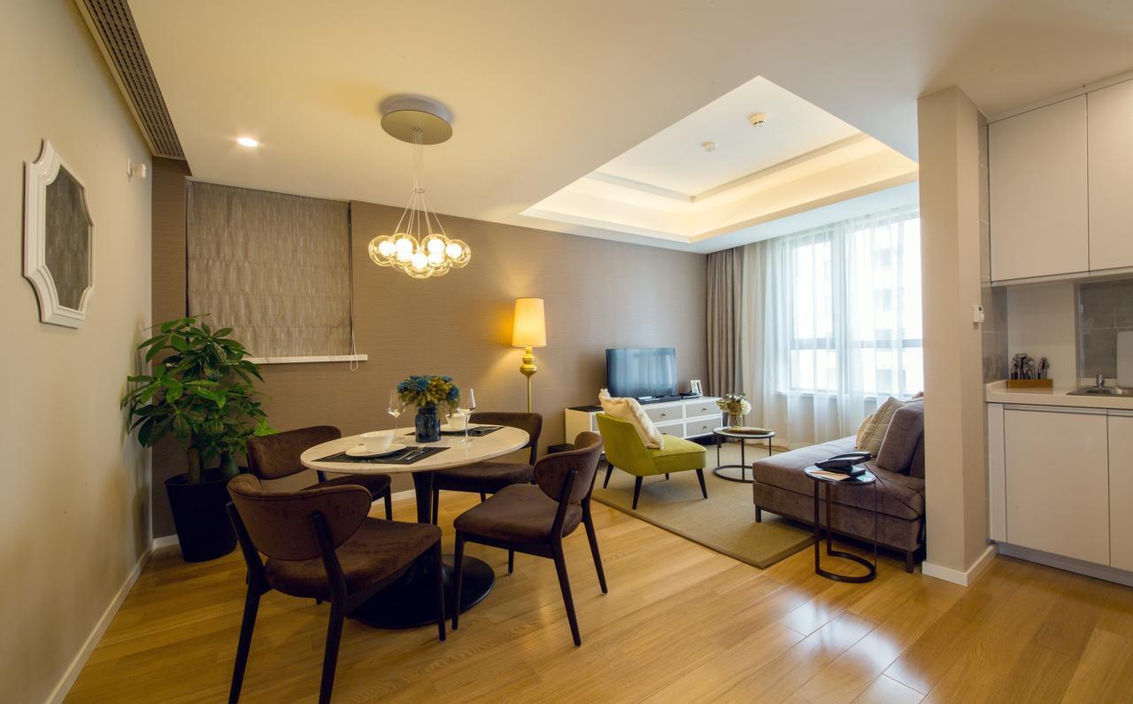 One Sunland Serviced Suites Managed By Lanson Place Шанхай Экстерьер фото
